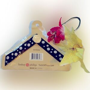 New with tags! “Melissa” Lindsay Phillips Switch Flop Straps!